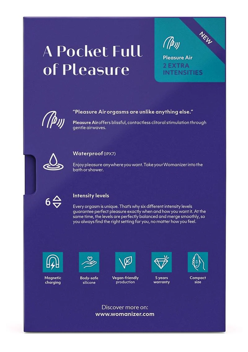 Womanizer Starlet 3 Rechargeable Silicone Clitoral Stimulator - Image 8