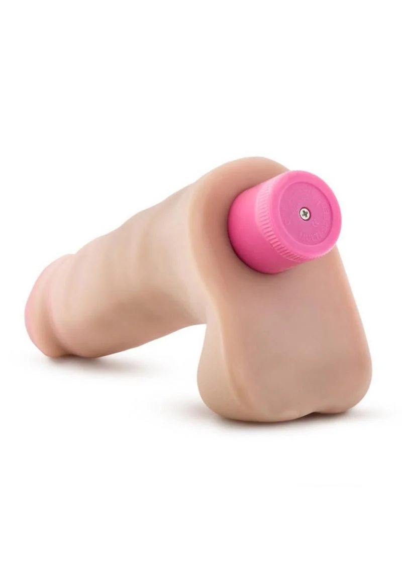 X5 Plus Vibrating Dildo with Balls - Image 4
