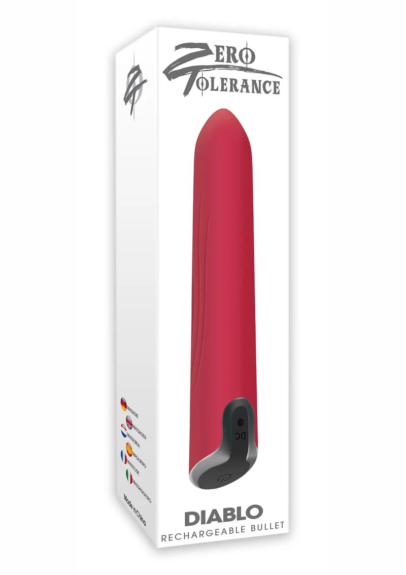 Zero Tolerance Diablo Rechargeable Silicone Bullet - Image 2