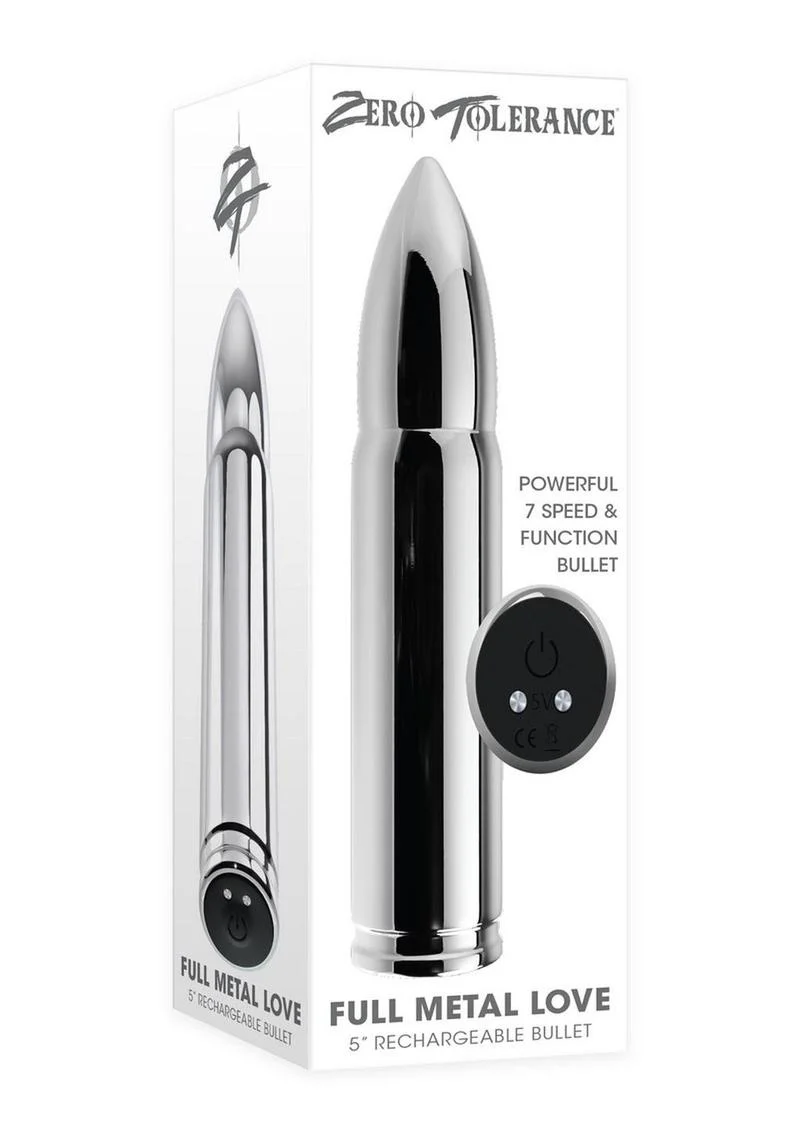 Zero Tolerance Full Metal Love Rechargeable Bullet - Image 2