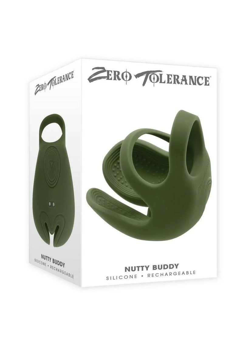 Zero Tolerance Nutty Buddy Rechargeable Silicone Dual Cock Ring - Image 2