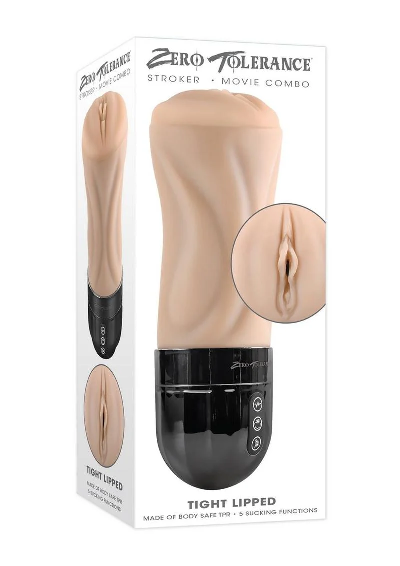 Zero Tolerance Tight Lipped Rechargeable Pussy Masturbator - Image 2