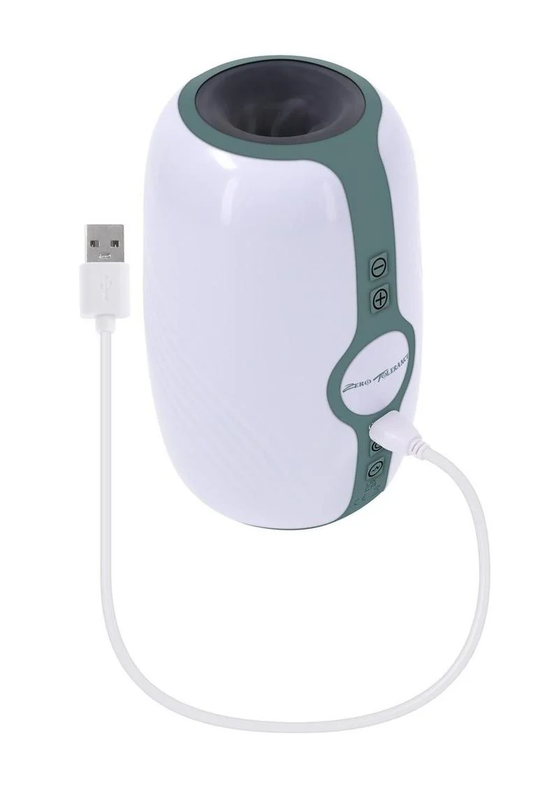 Zero Tolerance Touchdown Rechargeable Silicone Vibrating Tightening Stroker - Image 4