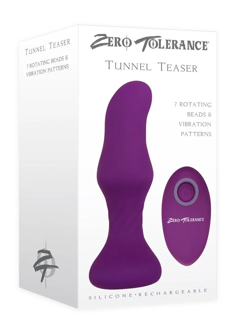 Zero Tolerance Tunnel Teaser Rechargeable Silicone Remote Control Anal Plug - Image 2