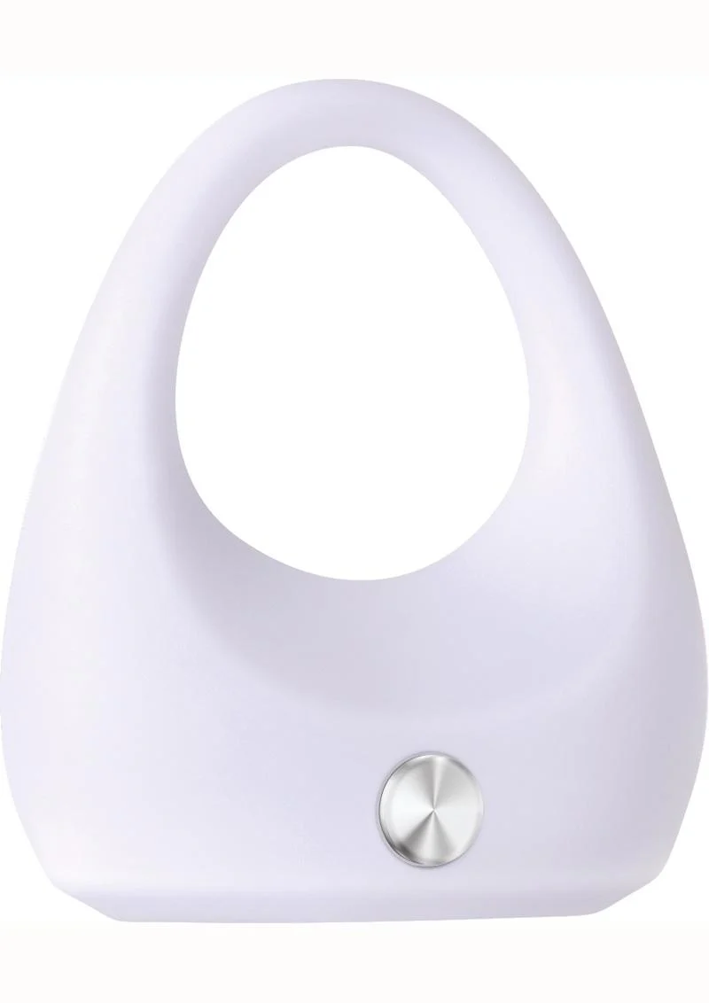 Zero Tolerance White Lightning Silicone Vibrating Cock Ring