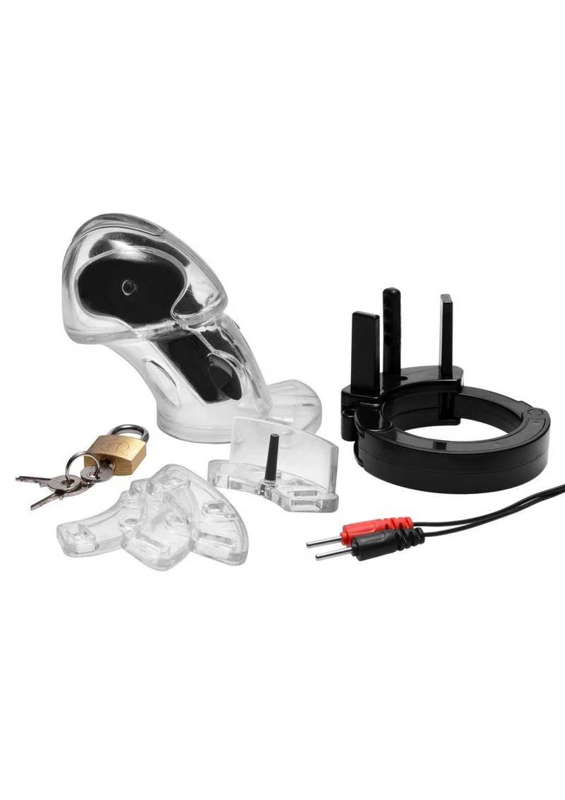 Zeus Electrosex Electro Lockdown Estim Male Chastity Cage - Image 4