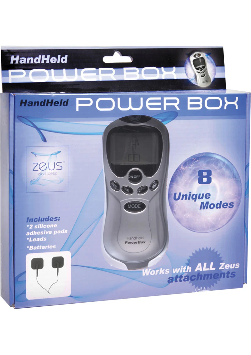 Zeus Electrosex Powerbox - Handheld - 8 Modes - Digital - Image 2