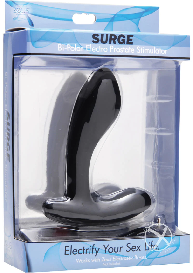 Zeus Electrosex Surge Bi-Polar Electro Silicone Prostate Stimulator - Image 2