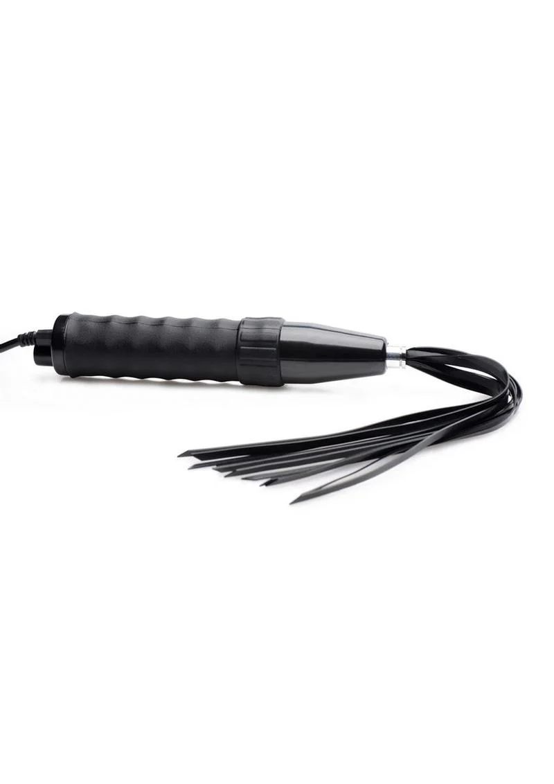 Zeus Electrosex Twilight E-Stim Silicone Flogger - Image 4