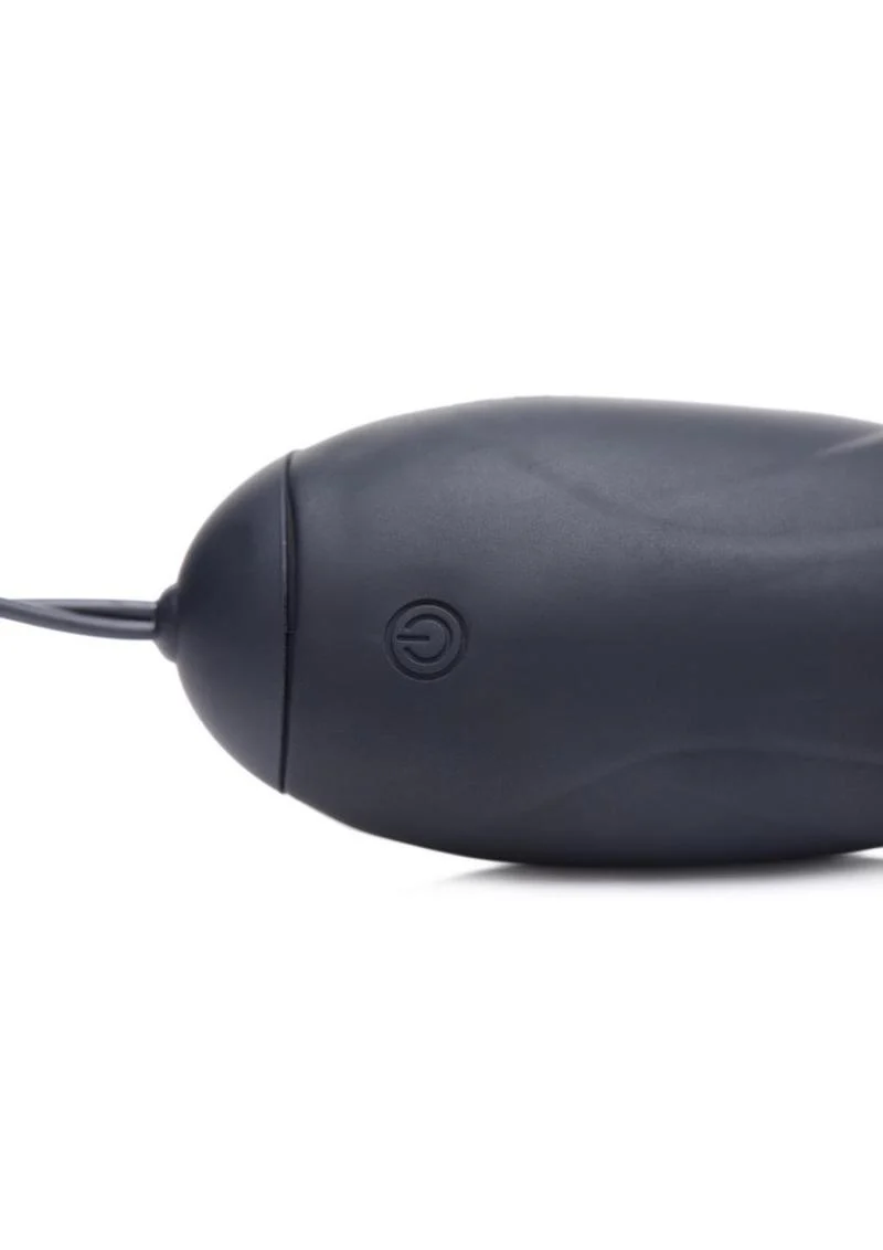 Zeus Vibrating and E-Stim Rechargeable Silicone Egg with Remote Control - Image 3