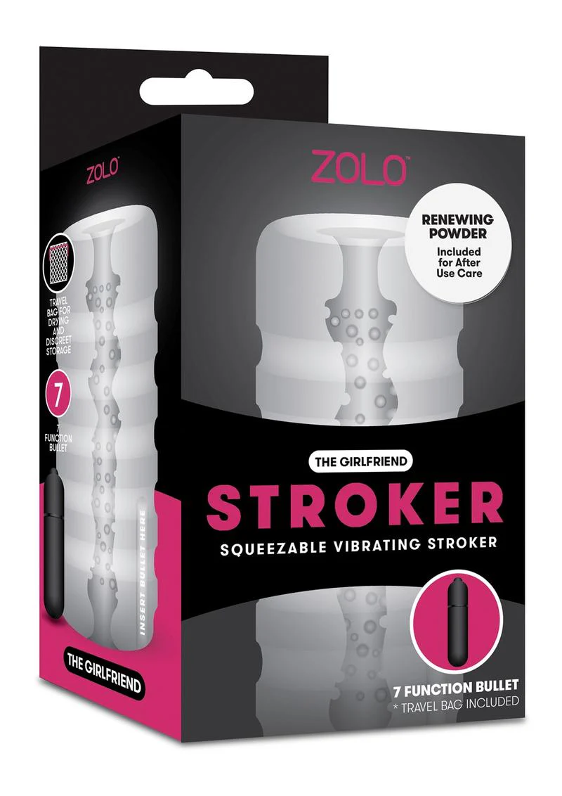 ZOLO Girlfriend Squeezable Vib Stroker - Image 2