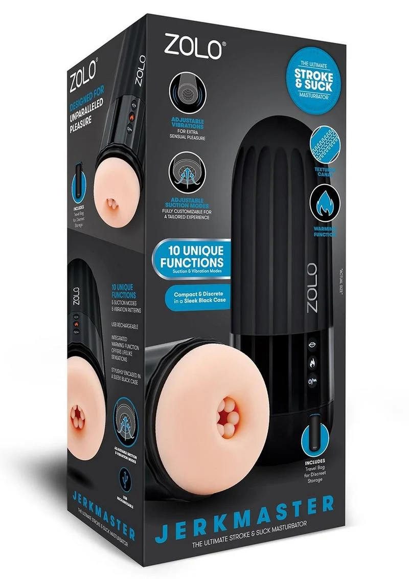 ZOLO Jerkmaster Rechargeable Ass Masturbator - Image 2