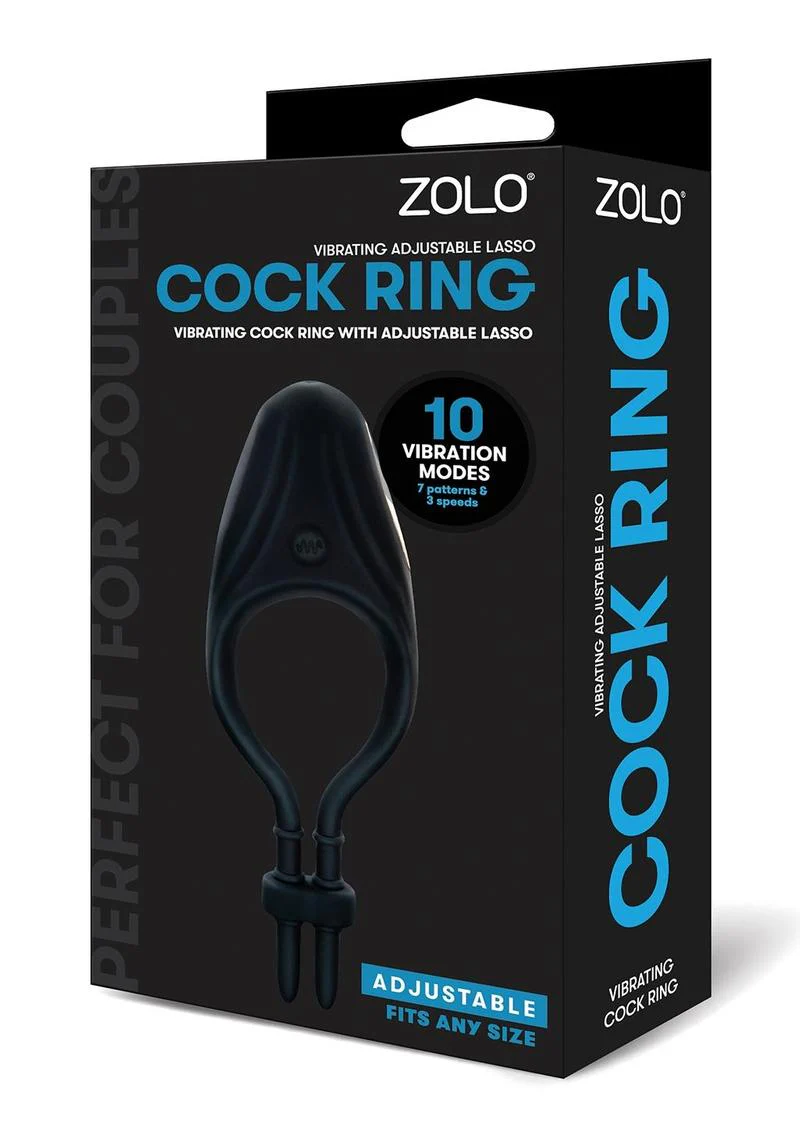 ZOLO Vibrating Adjust Lasso Cock Ring - Image 2